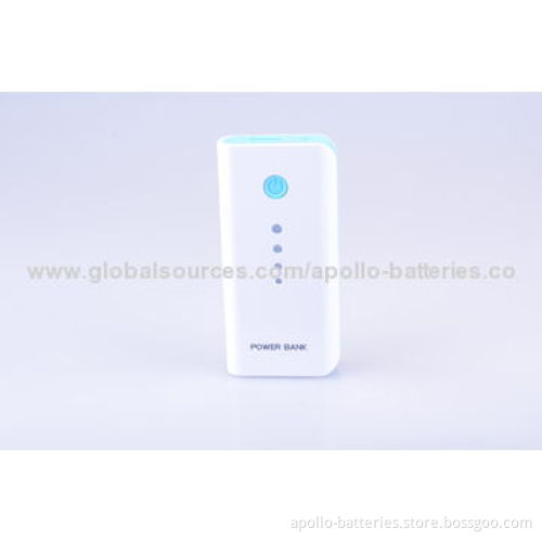Factory direct 6,600mah Li-ion cell portable wireless power bank, universal